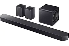 Barre de son Samsung HW-Q990F 11.1.4 canaux + caisson de basses/haut-parleurs arri&#232;re - Cliquez pour plus de détails
