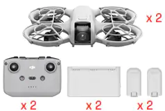 DJI NEO Drone Fly More Combo -&#160;Offre de 2 - Cliquez pour plus de détails