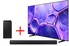 TV Samsung 65 po 4K UHD (2025) &amp; Barre de son Samsung C-Series HW-C445 2.1ch - Cliquez pour plus de détails