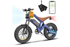 Gyrocopters Ocean Mountain VTT &#201;lectrique , Moteur Brushless 1500W - Cliquez pour plus de détails