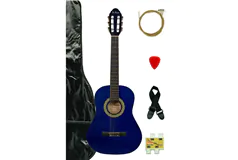 De Rosa DKF36 Classical Guitar w/Bag, Strap, Tuner &amp; More - Cliquez pour plus de détails