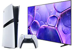 TV Samsung 70 po 4K UHD &amp; PlayStation 5 Pro offre groupée - Cliquez pour plus de détails