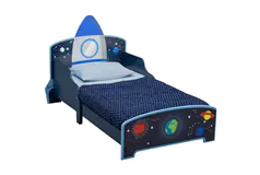 Lit pour tout-petit sur le th&#232;me des fus&#233;es pour enfants (bois) - Cliquez pour plus de détails