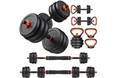 Ensemble d&#39;halt&#232;res r&#233;glables UPGO 6 en 1 de 50 lb - Cliquez pour plus de détails