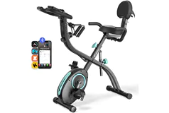 Vélo d'exercice magnétique pliable MERACH à 16 niveaux - Cliquez pour plus de détails