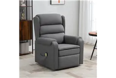 Fauteuil releveur électrique inclinable - Gris foncé - Cliquez pour plus de détails