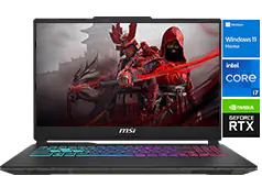 Portable de jeu MSI Cyborg 15,6 po i7-13620H - Noir translucide (16Go/512Go/Win 11H) - Cliquez pour plus de détails