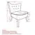 Brooklyn Accent Chair - Blush Pink