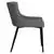 Anna Side Chair - Grey/Black Leg