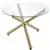Asher Dining Table - Gold