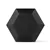 VENTRAY HOME Rubber Encased Hex Dumbbell - 40LB