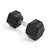 VENTRAY HOME Rubber Encased Hex Dumbbell - 40LB