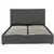 Christian 60” Queen Fabric Platform Storage Bed - Grey
