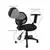 Nicer Furniture® Black Mesh Office Chair with Adjustable Arms