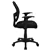 Nicer Furniture® Black Mesh Office Chair with T Arm