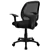 Nicer Furniture® Black Mesh Office Chair with T Arm