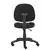 Nicer Furniture® Fabric Task Chair Black Without Arms