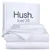 Hush Iced White Sheet and Pillowcase Set Twin