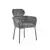 Hanner Modern Dining Chair 2-pack-Grey