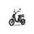 Emmo Compact Electric Moped - UQi - 48V Removable Battery - Black