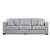 Eva Modern Fabric Sofa, Grey