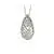 Diamond Pendant in 10K (0.034, 0.01 and 0.016 CT. T.W.) - Silver/Gold