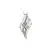 Diamond Pendant in 10K (0.12 CT. T.W.) - Silver