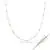 20' 14K Two-Tone Gold Saturn Box Chain Necklace - 4.2gm