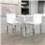 Patrick 26 Inch Counter Stool White - (Set of 2)