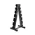 A-Frame Dumbbell Rack Stand Weight Storage Organizer Black