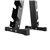 A-Frame Dumbbell Rack Stand Weight Storage Organizer Black