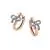 Diamond Stud Earrings in 10K (0.11 CT. T.W.) - Rose