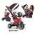 KidsVIP Injusa 3 Wheel Tricycle W/handle & Removable Backrest Push Car