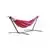 Portable Hammock with Steel Stand RED