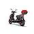 Emmo Utility Electric Moped E-Bike -HQi Pro-60V Removable Battery -Red