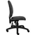 Nicer Furniture®  Middle Back Chair Black Fabric with no Arms