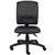 Nicer Furniture®  Middle Back Chair Black Fabric with no Arms