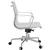 Nicer Furniture Aluminium Real leather Conference Chair White