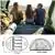 4 Person Easy Pop Up Tent-Automatic Setup Sun Shelter for Beach- Insta