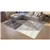 8' x 10' Premium Indoor Geometric White Grey Decorative Area Rug
