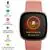 Fitbit Versa 3 Health & Fitness Pink and Gold Smartwatch