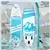 Roc Inflatable Stand Up Paddle Board Blue