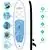 FEATH-R-LITE Stand Up Paddle Board Blue and White
