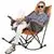 Sunnyfeel Camping Rocking Chair Orange