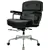 Nicer Furniture Executive Office Chair Genuine Leather, Black