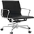 Nicer Furniture Aluminium Real leather Conference Chair Black
