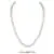 THE PEARL SOURCE White Freshwater Pearl Necklace for Women 16in.