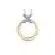 Diamond Pendant in 10K (0.048 and 0.025 CT. T.W.) - Silver and Gold