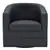 Naomi Accent Chair With Full 360° Swivel - Black