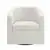 Naomi Accent Chair With Full 360° Swivel - Ivory